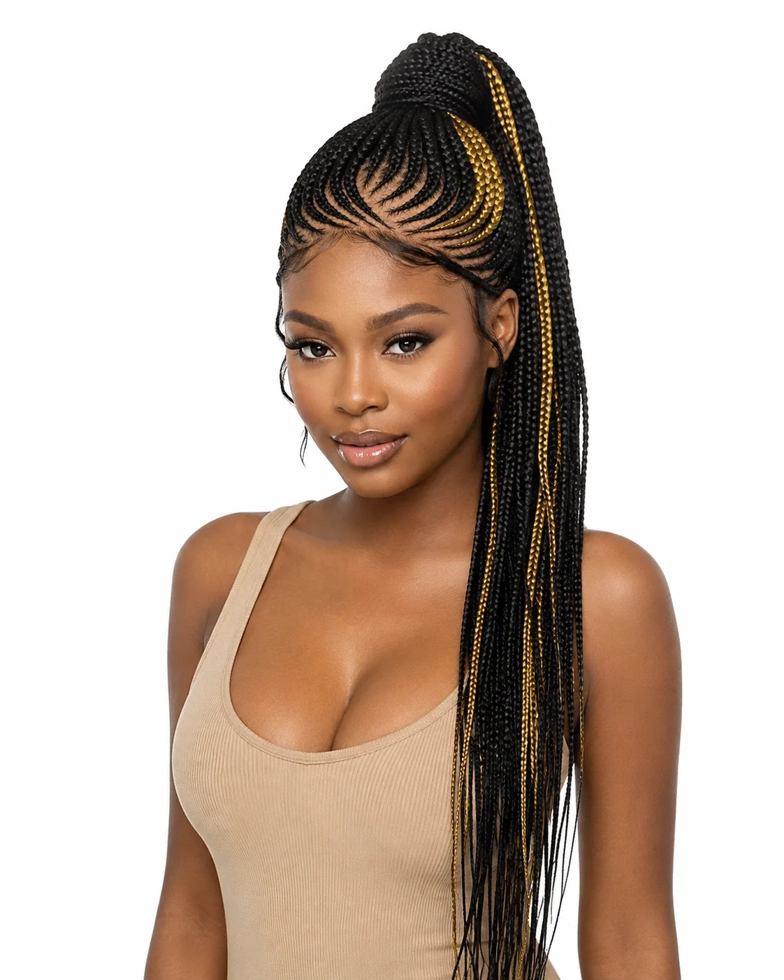 Pony tail hair style