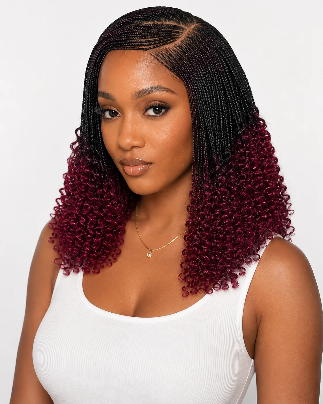 Kinky twist hair style