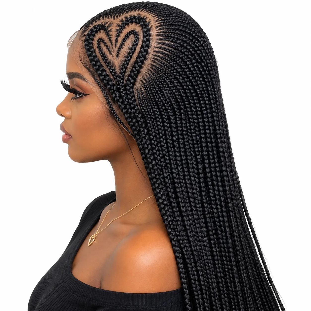 ADOMAC Hair braided style