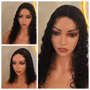 18" 2by6 PIXIE CURLS Human Hair Natural colour Glueless wig - Affordable Luxury for Ladies