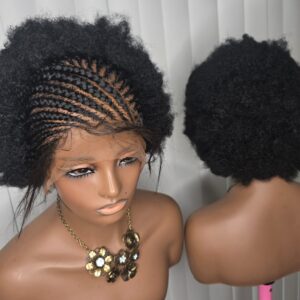 Elegant Full Lace Weaving with Afro Kinky Texture for Classy Ladies